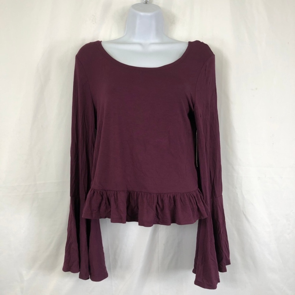 Melrose and Market Open Long Sleeve Shirt